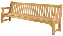 Lang havebænk i træ - royal park havebænk 244 cm